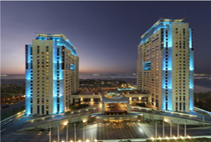Dubai, Emiratos Árabes Unidos - hotel de lujo habuto de cinco estrellas
