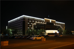 2016.7 edificio del Gobierno Municipal de Astana, Kazajstán