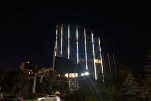 2019.9 iluminación de apartamentos en la ciudad central de Chisinau, Moldova